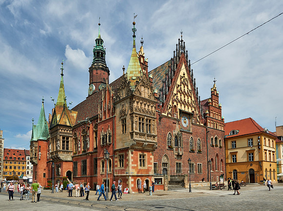 historical City hall of Wroclaw