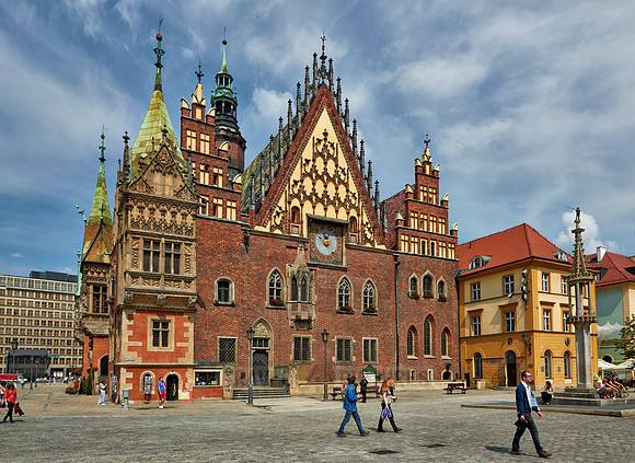 historical City hall of Wroclaw