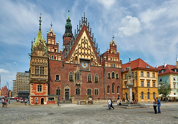 historical City hall of Wroclaw