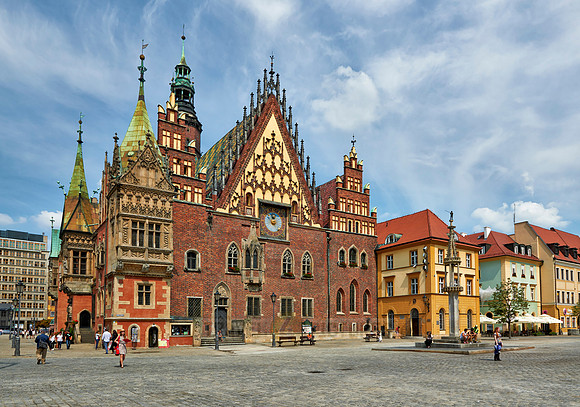 historical City hall of Wroclaw