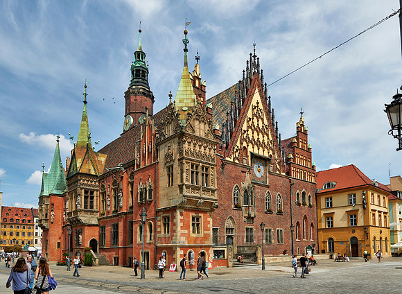 historical City hall of Wroclaw