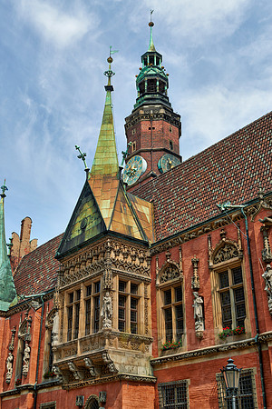 historical City hall of Wroclaw