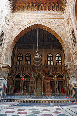 interior shot of Al Ghouriyya Mosque