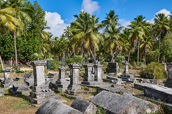 old cemetery on , L'Union Estate, La Digue