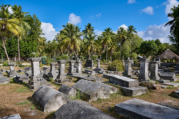 old cemetery on , L'Union Estate, La Digue