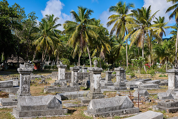 old cemetery on , L'Union Estate, La Digue