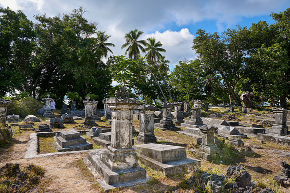 old cemetery on , L'Union Estate, La Digue