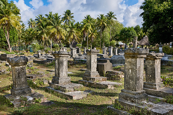 old cemetery on , L'Union Estate, La Digue