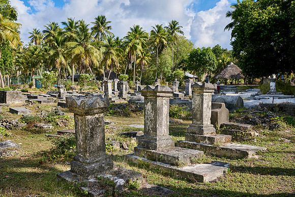 old cemetery on , L'Union Estate, La Digue