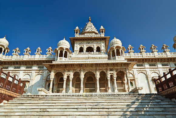 The Jaswant Thada mausoleum