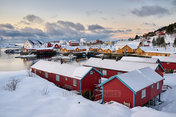 historic fishing village Tind, Lofoten