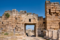 Byzantine gate in Greek Hierapolis
