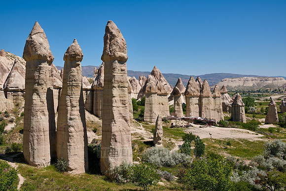 landscape of love valley near Göreme