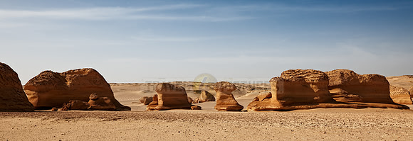 desert landscape at Wadi Hitan