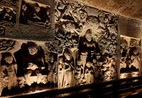 stone carvings of Cave No. 26 of Ajanta caves
