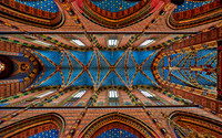 Interior shot of St. Mary's Basilica