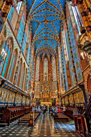 Interior shot of St. Mary's Basilica