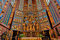Interior shot of St. Mary's Basilica
