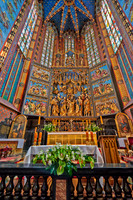 Interior shot of St. Mary's Basilica