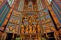 Interior shot of St. Mary's Basilica