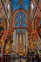 Interior shot of St. Mary's Basilica