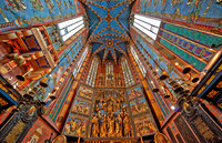 Interior shot of St. Mary's Basilica