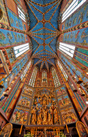 Interior shot of St. Mary's Basilica