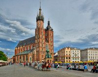 outside view of St. Mary's Basilica