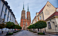 outside view of Wroclaw Cathedral