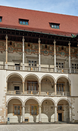 inner courtyard of Royal Castle
