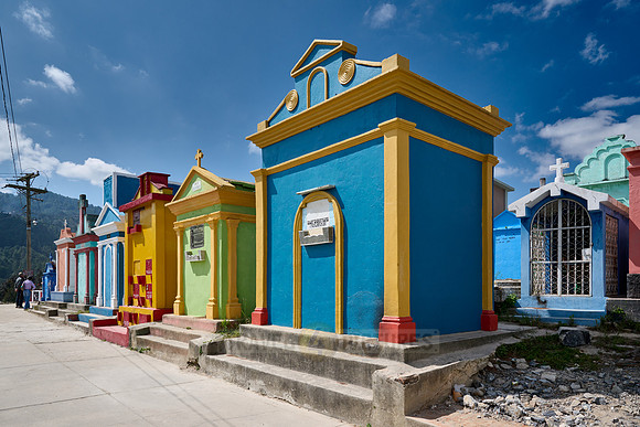 colorful cemetery of Chichicastenango
