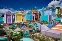 colorful cemetery of Chichicastenango