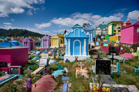 colorful cemetery of Chichicastenango