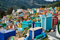 colorful cemetery of Chichicastenango