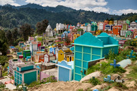 colorful cemetery of Chichicastenango