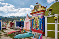 colorful cemetery of Chichicastenango