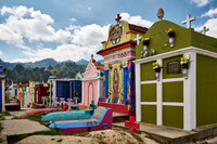 colorful cemetery of Chichicastenango