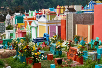 colorful cemetery of Chichicastenango