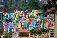 colorful cemetery of Chichicastenango