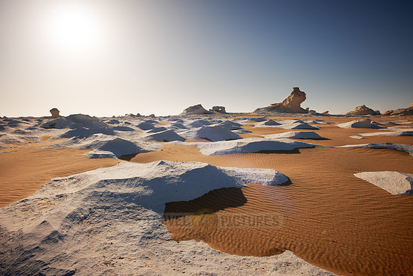 white desert near Oasis Farafra