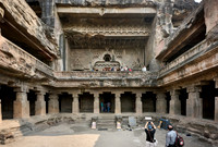 Ellora Chaitya Cave No. 10, Aurangabad 02-2025