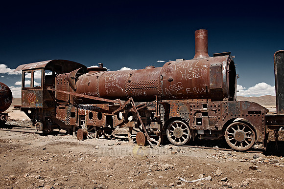 Train cemetery