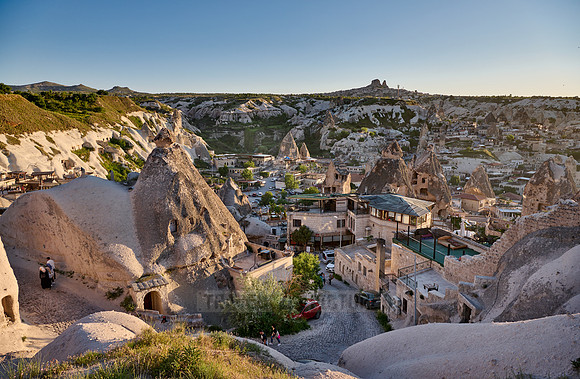 view on village of Goreme from above