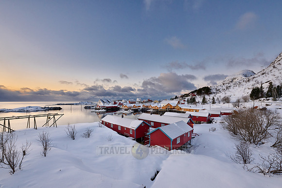 historic fishing village Tind, Lofoten