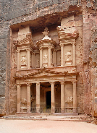 the TREASURY, Nabataean ancient town Petra
