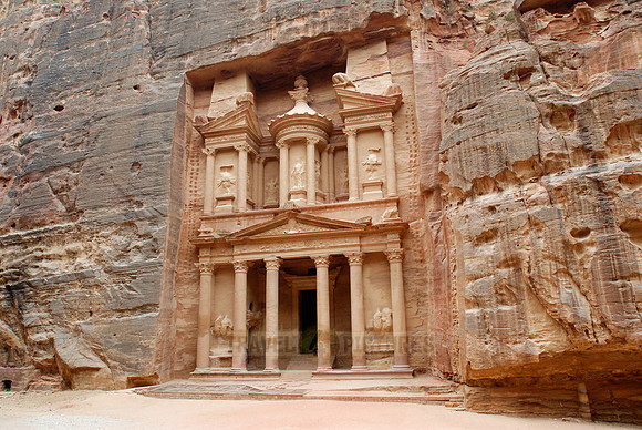 the TREASURY, Nabataean ancient town Petra