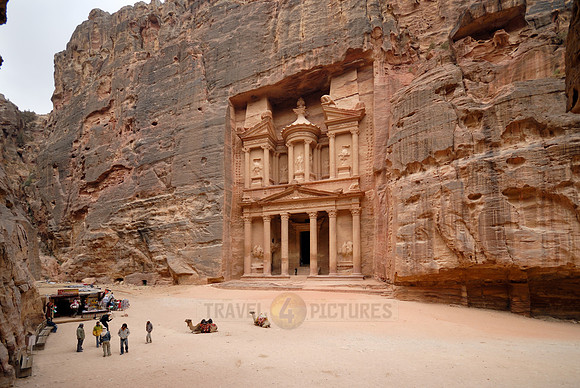 the TREASURY, Nabataean ancient town Petra
