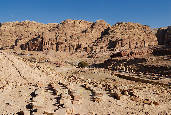 The Royal Tombs, Nabataean ancient town Petra, Jordan