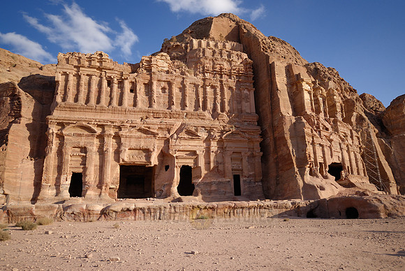 Palace Tomb, Nabataean ancient town Petra, Jordan