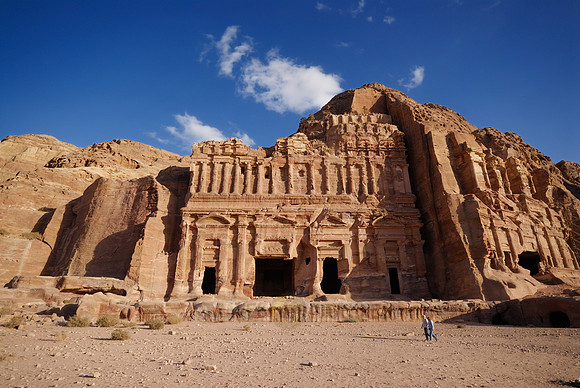 Palace Tomb, Nabataean ancient town Petra, Jordan